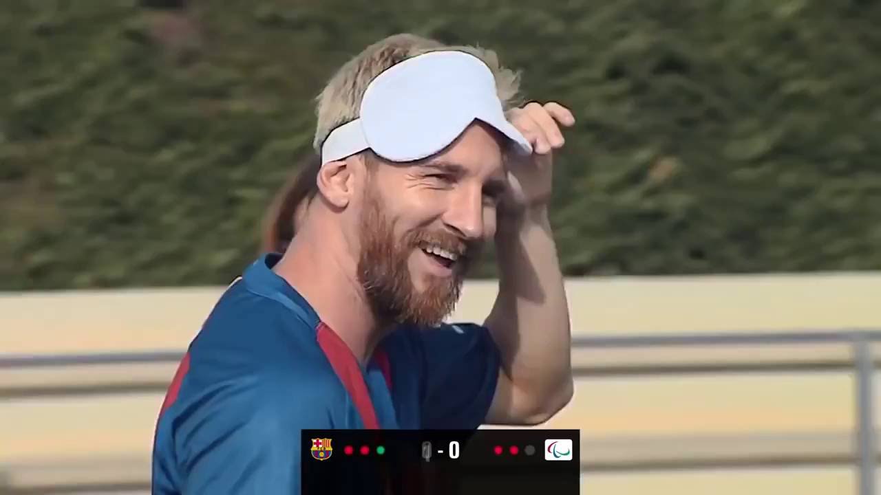 &iquest;C&oacute;mo Juega Messi Al F&uacute;tbol Para Ciegos  Juegos Paral&iacute;mpicos R&iacute;o 2016