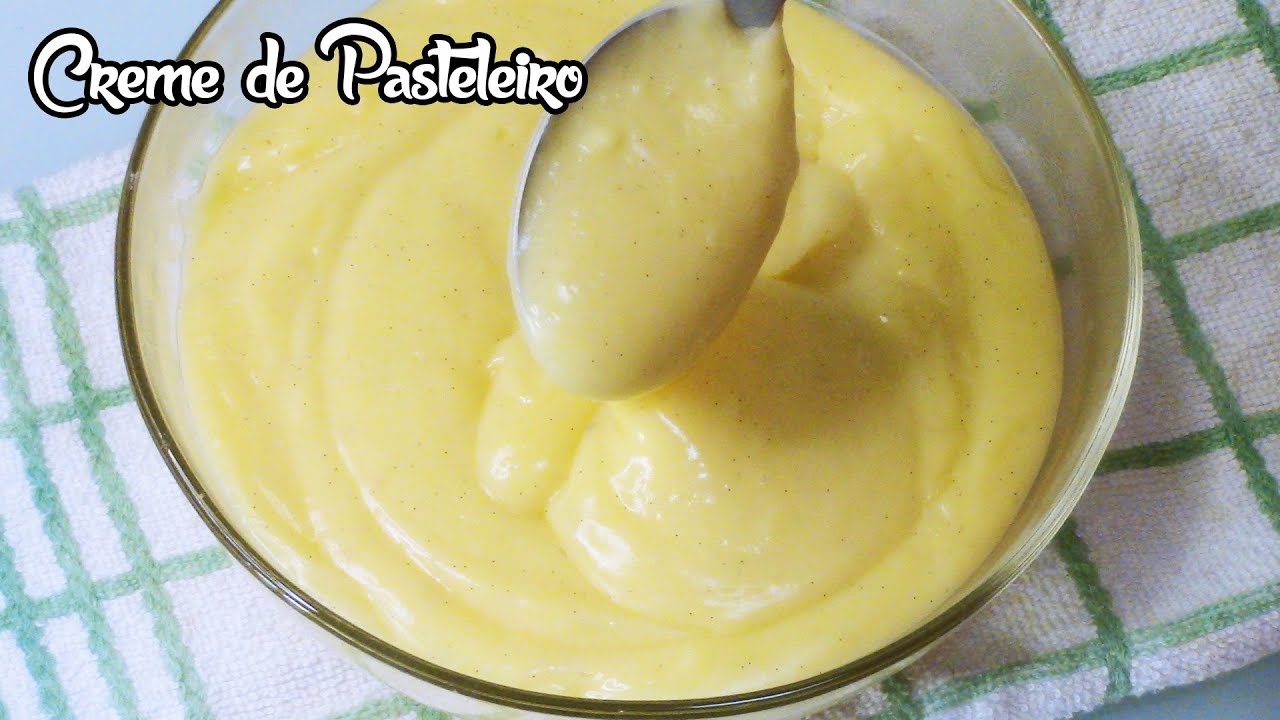 Creme de Pasteleiro Cremoso Para Recheios e Coberturas Irresistíveis