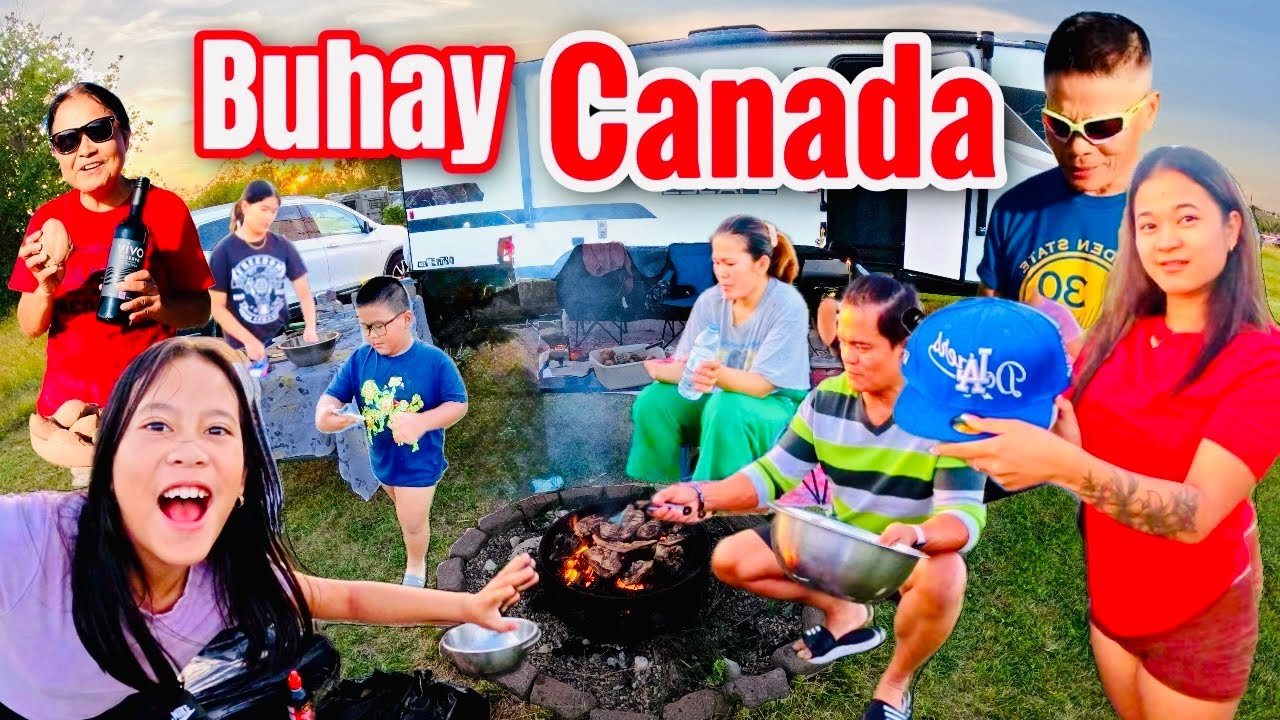 Ganito kasaya ang Filipino Family na may maliit na Space at Campers sa Canada #lakaytruker