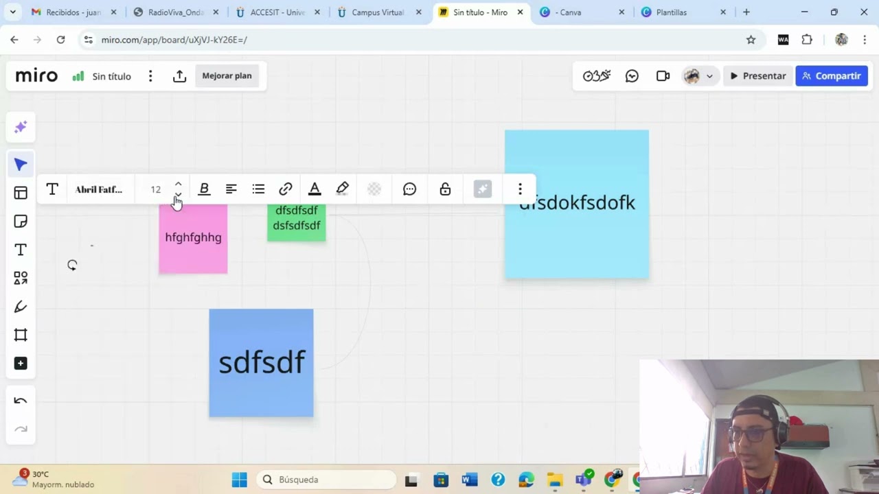 Plataforma MIRO UNAD