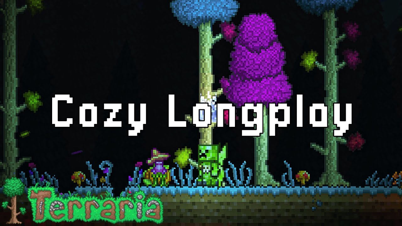 Decompress While I Play Terraria | Cozy, Sleep ASMR, Relax