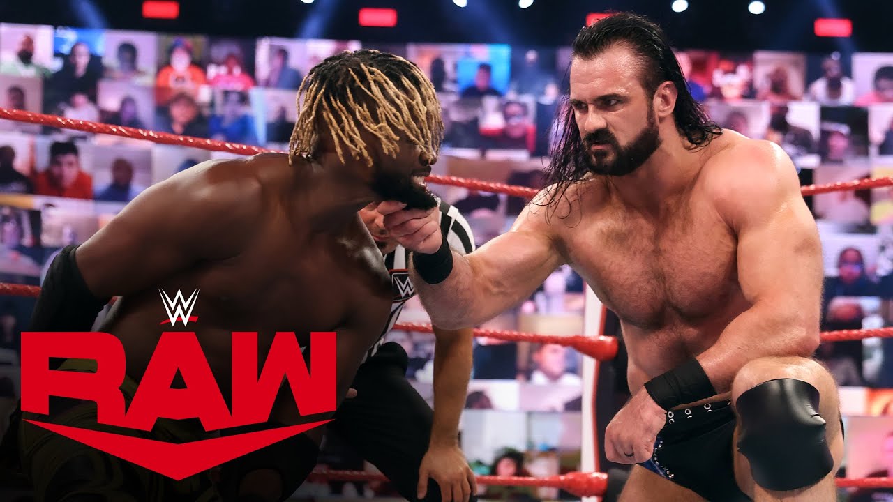 Дрю Макинтайр против Кофи Кингстона: Raw, 24 мая 2021 г.