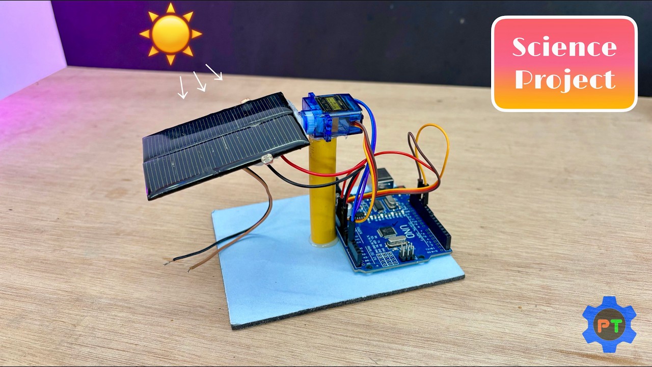 Automatic Solar Tracker ☀️ (WITH ARDUINO) | Simple Science Project