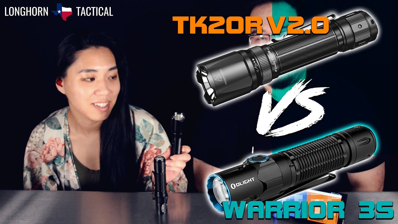 Fenix TK20R v2.0 - VS - Olight Warrior 3S [Longhorn Tactical]