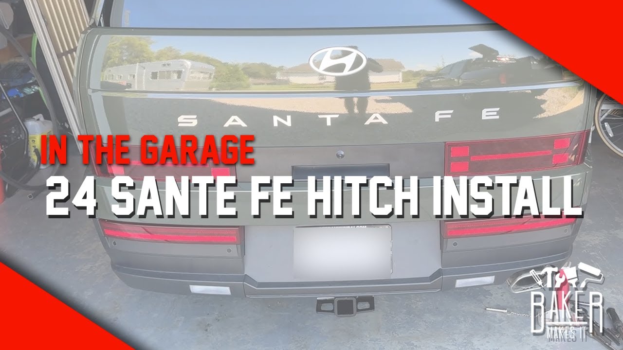 2024 Hyundai Sante Fe Hitch Install