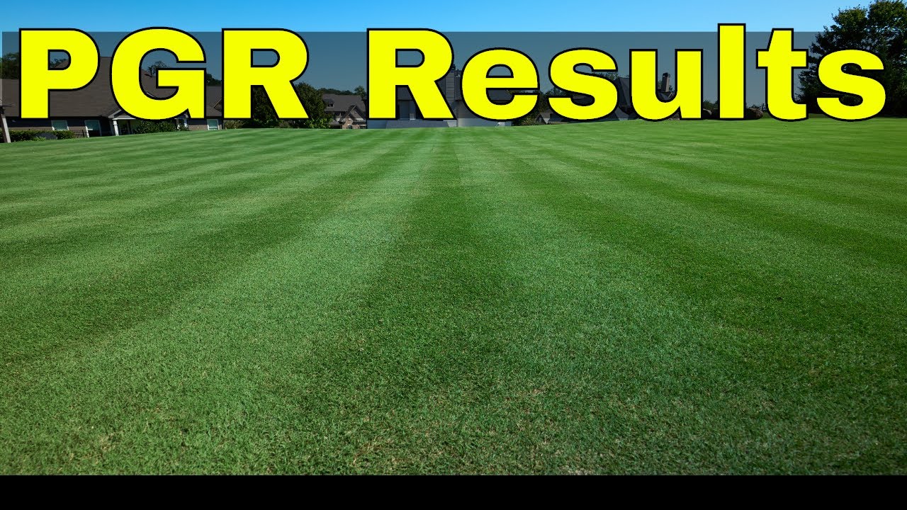 [Fall Plant Growth Regulator Application Results] - New Sprayer!