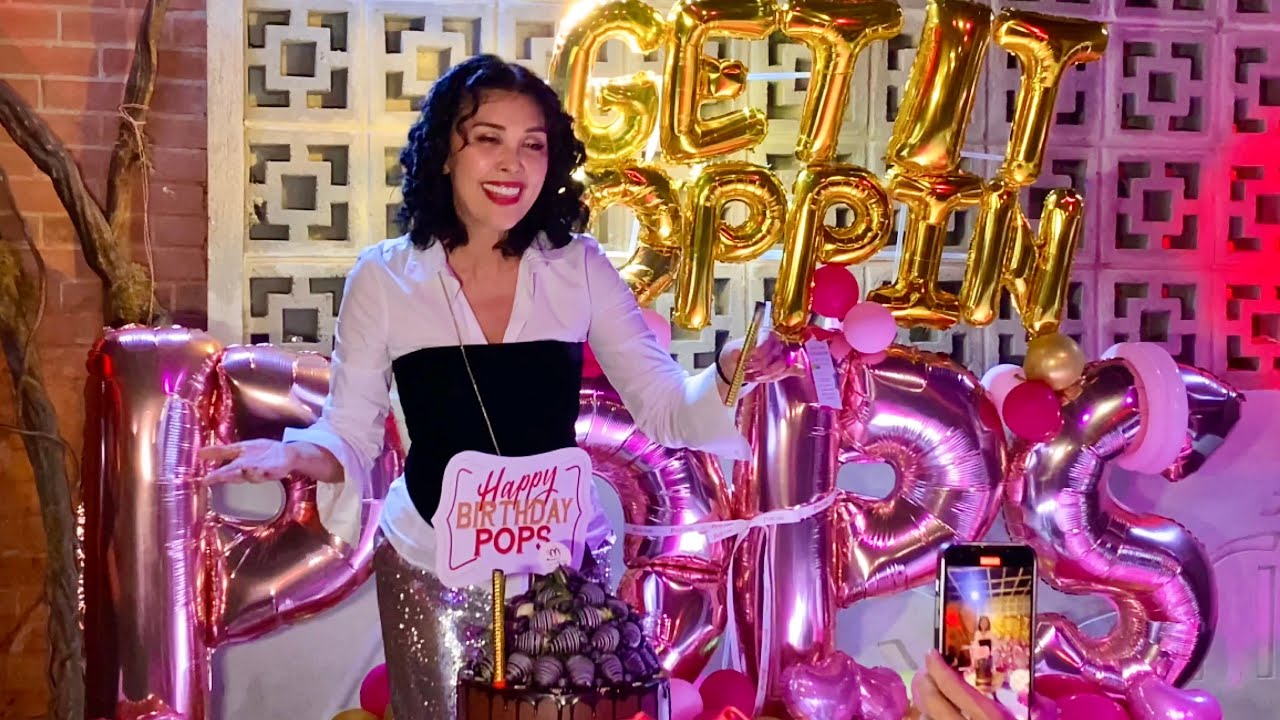 HAPPY BIRTHDAY, MS. POPS Fernandez!!! She GETS IT POPPIN’ at Her DISCO-THEMED PARTY! SUPER FUN!!!