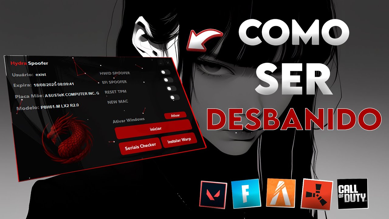 Aprenda a Remover Qualquer BAN HWID em Menos de 3 Minutos!