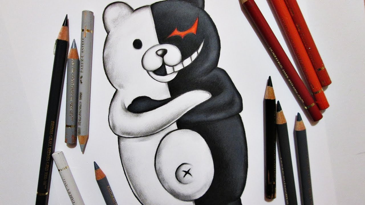 Speed Drawing Monokuma 