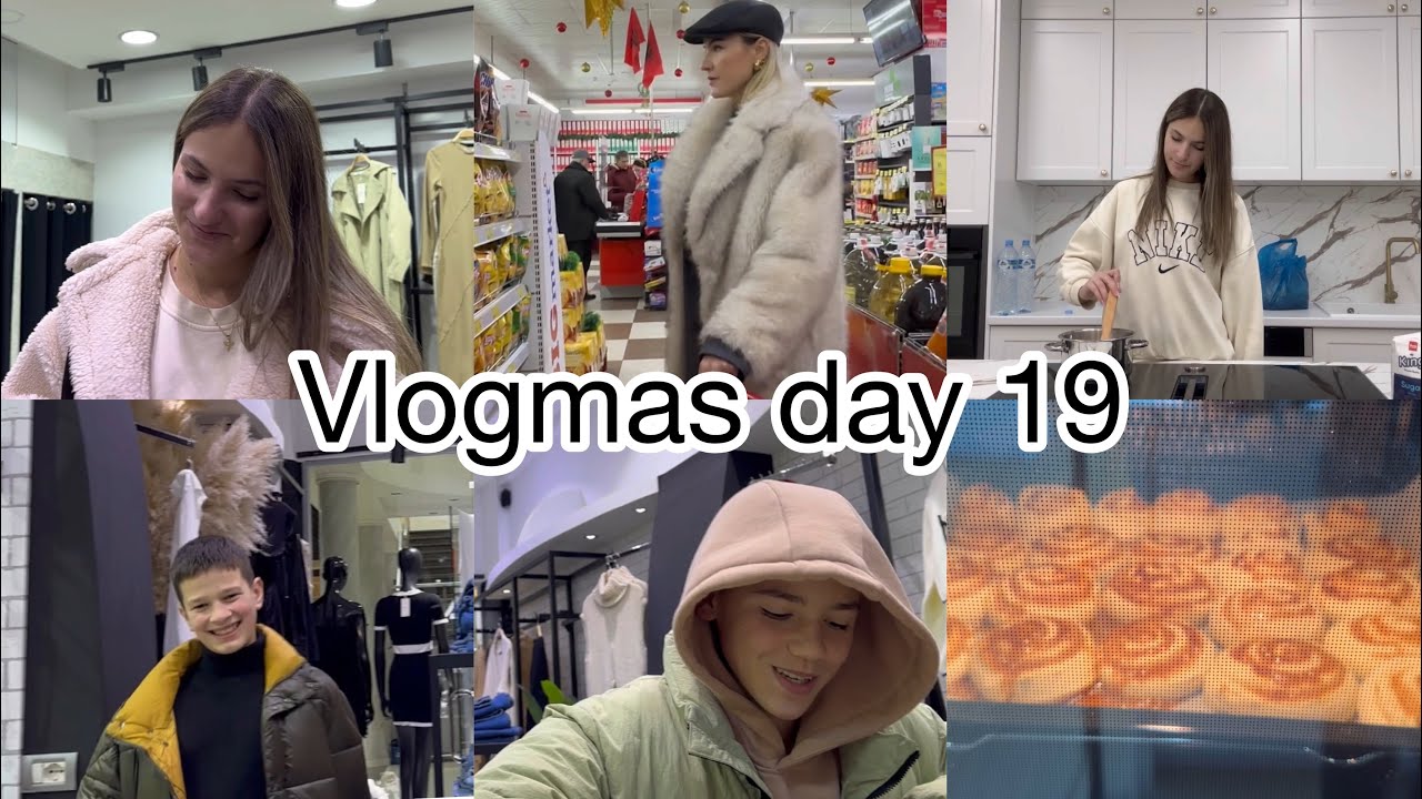 Vlogmas day 19//Eli me shpeton ne pune dhe ben embelsira//Perse nxitoj?//Dezi Lami