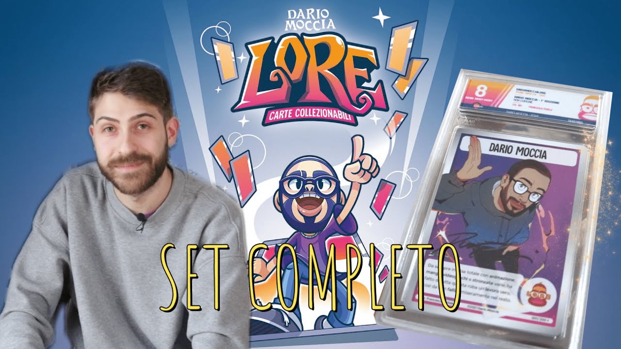 Il set COMPLETO di Primo Impatto Lore di Dario Moccia - Carte Collezionabili