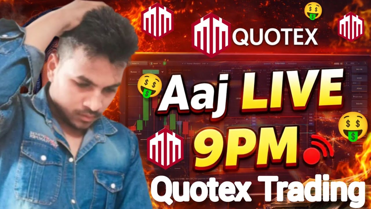 Binary Trading Live  | Live Quotex Trading Explain Strategy | Today Live Trading
