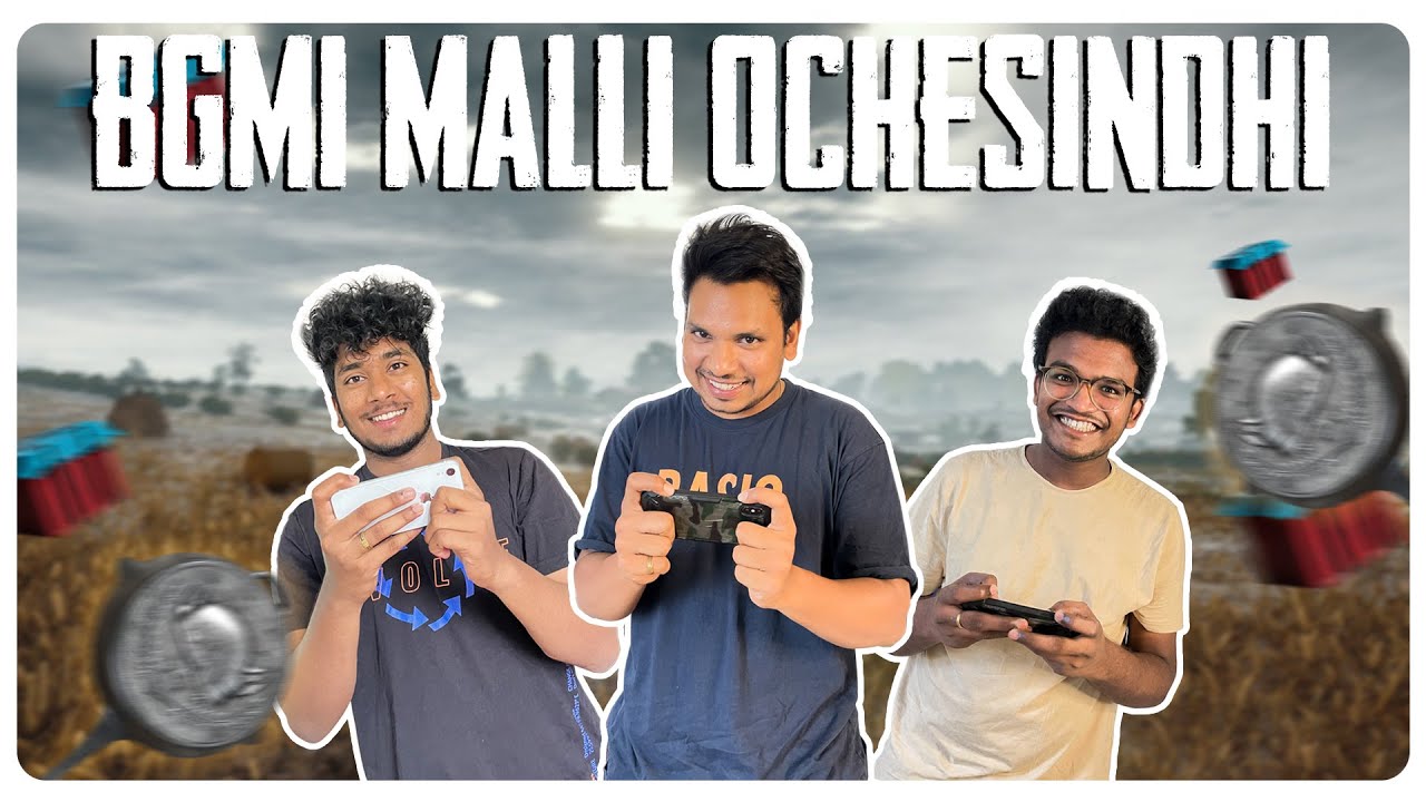 BGMI Malli Ochesindhi | Akhil Jackson