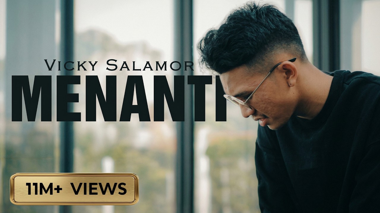 Vicky Salamor - MENANTI | Lagu Ambon Terpopuler  (Official Music Video)