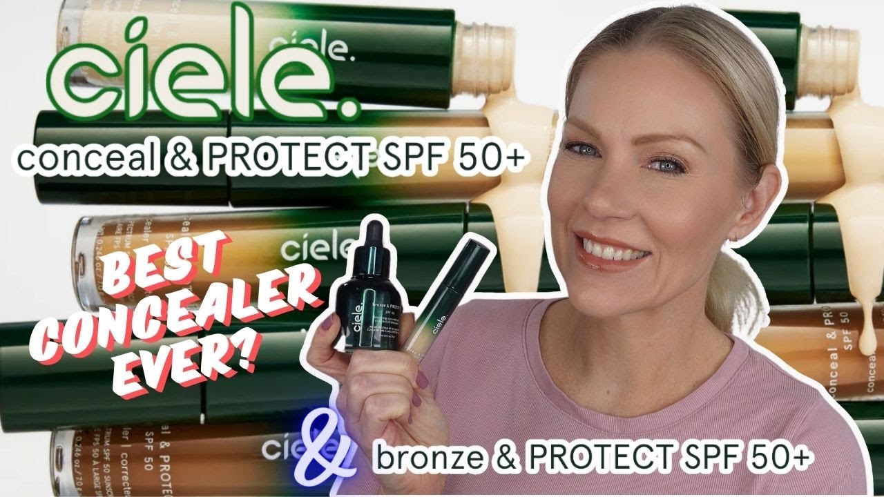 BEST CONCEALER EVER? *NEW* Ciele Conceal & PROTECT SPF 50+ & Bronze & PROTECT