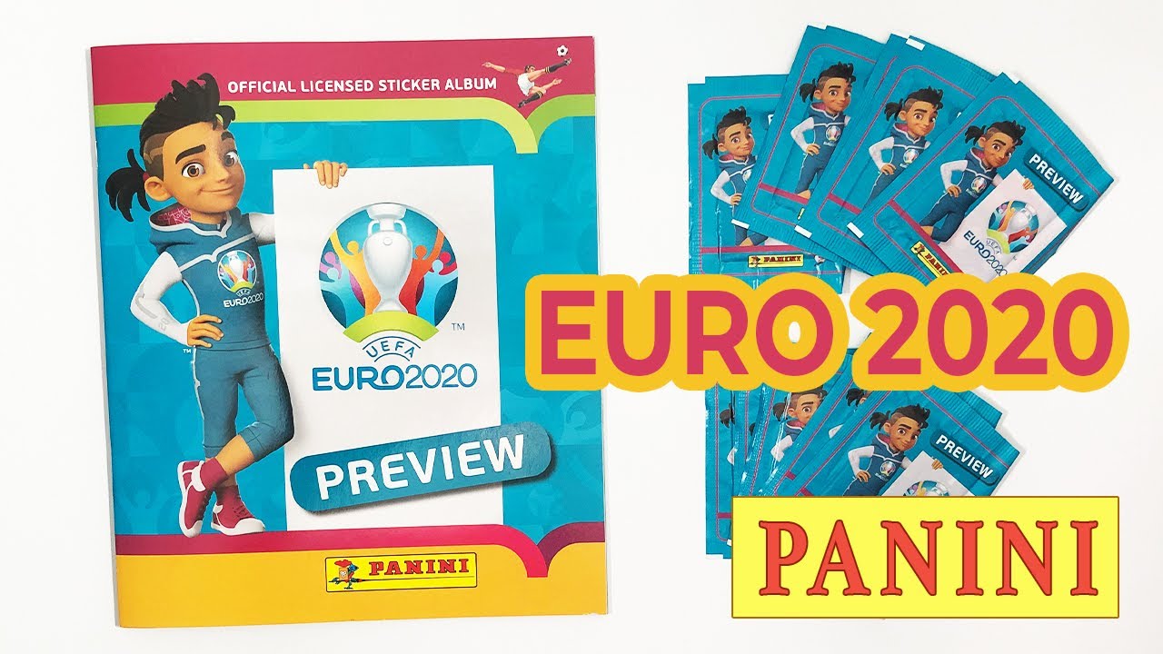 NEW PANINI EURO 2020 Чемпионат Европы по футболу ЕВРО 2020 Альбом наклеек Панини
