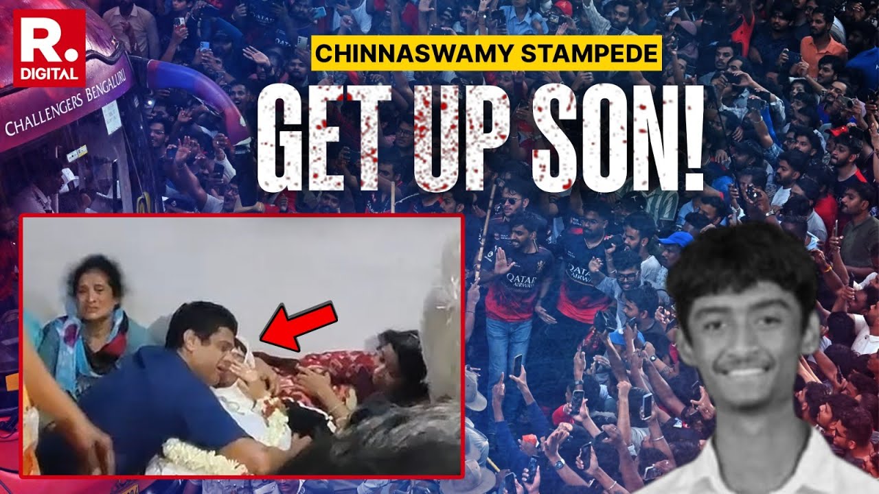 Chinnaswamy Stampede: Weeping Father's Heart-Wrenching Video