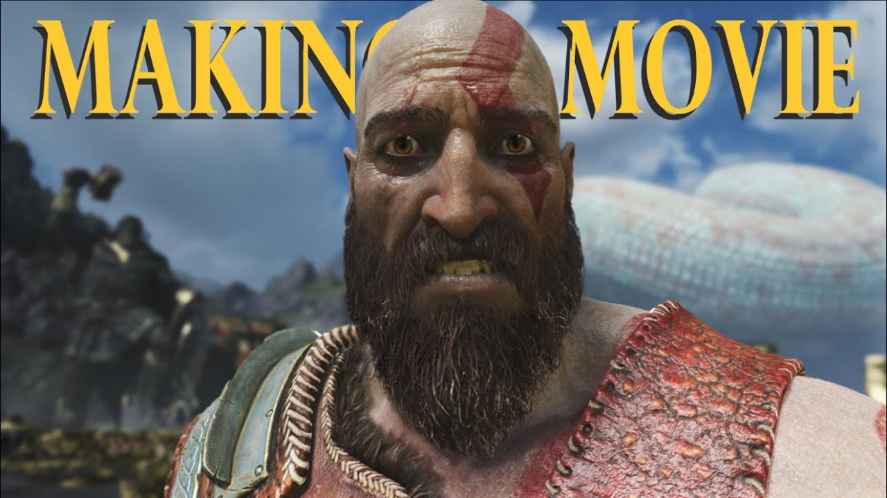 The Adventures with a Smokin' Tatted Baldy 😳🔥 [God of War: Making a Movie]