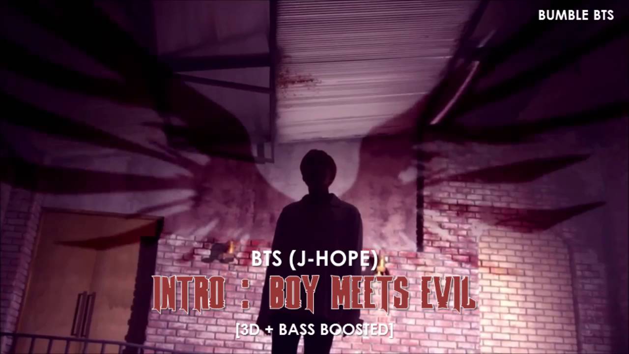 [3D+BASS BOOSTED] BTS (방탄소년단) J-HOPE - INTRO : BOY MEETS EVIL (TEASER VER.) | bumble.bts