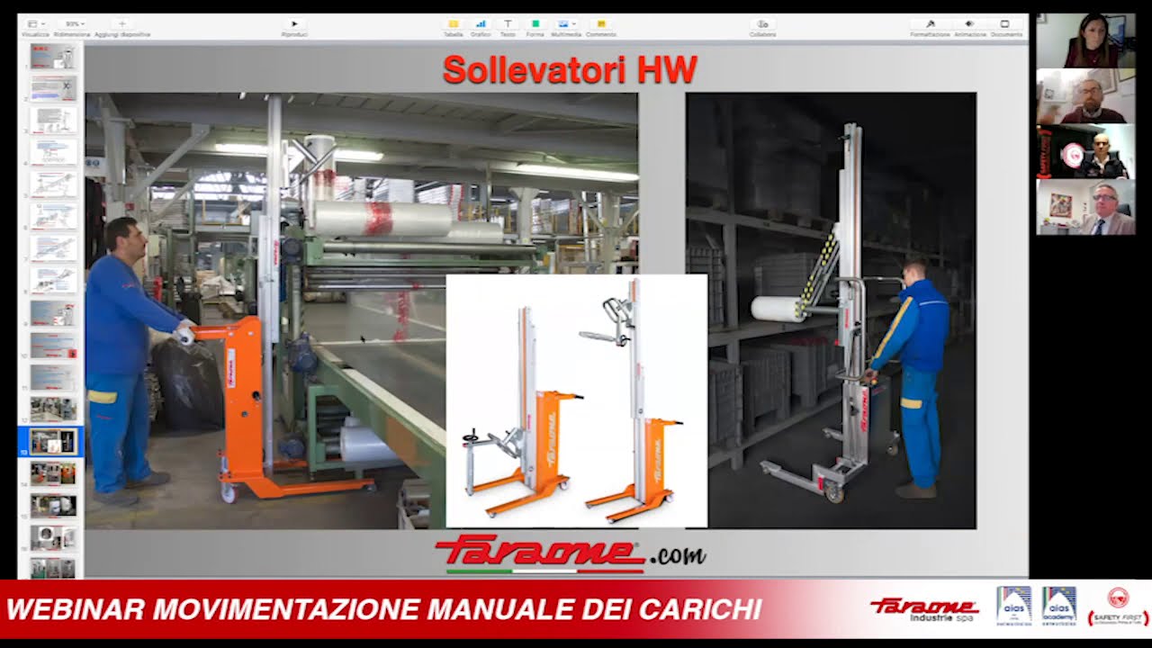 Movimentazione Manuale dei Carichi | Webinar Gratuito