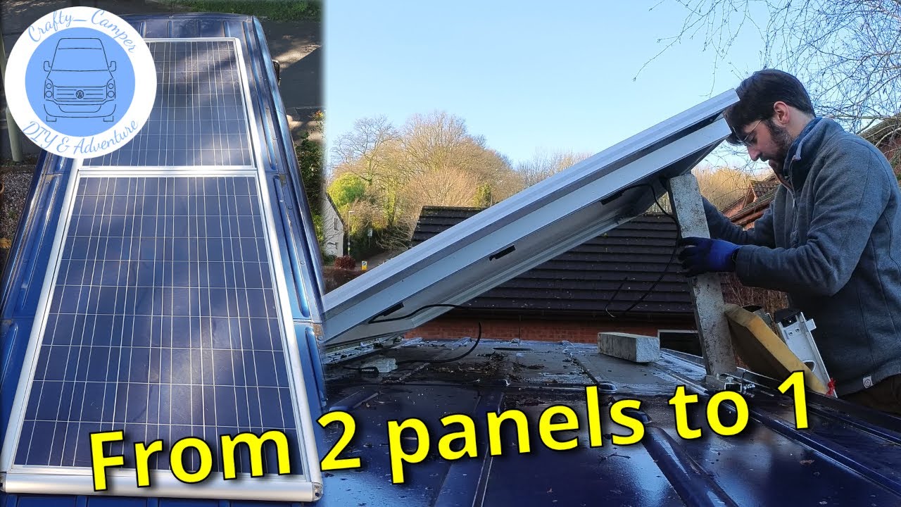 Reducing the solar power of my campervan to save weight