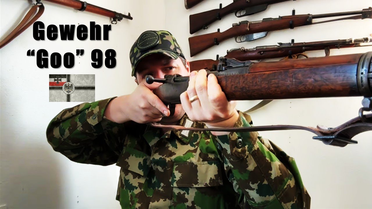 Моя имперская немецкая винтовка Gewehr 98 времен Первой мировой войны.