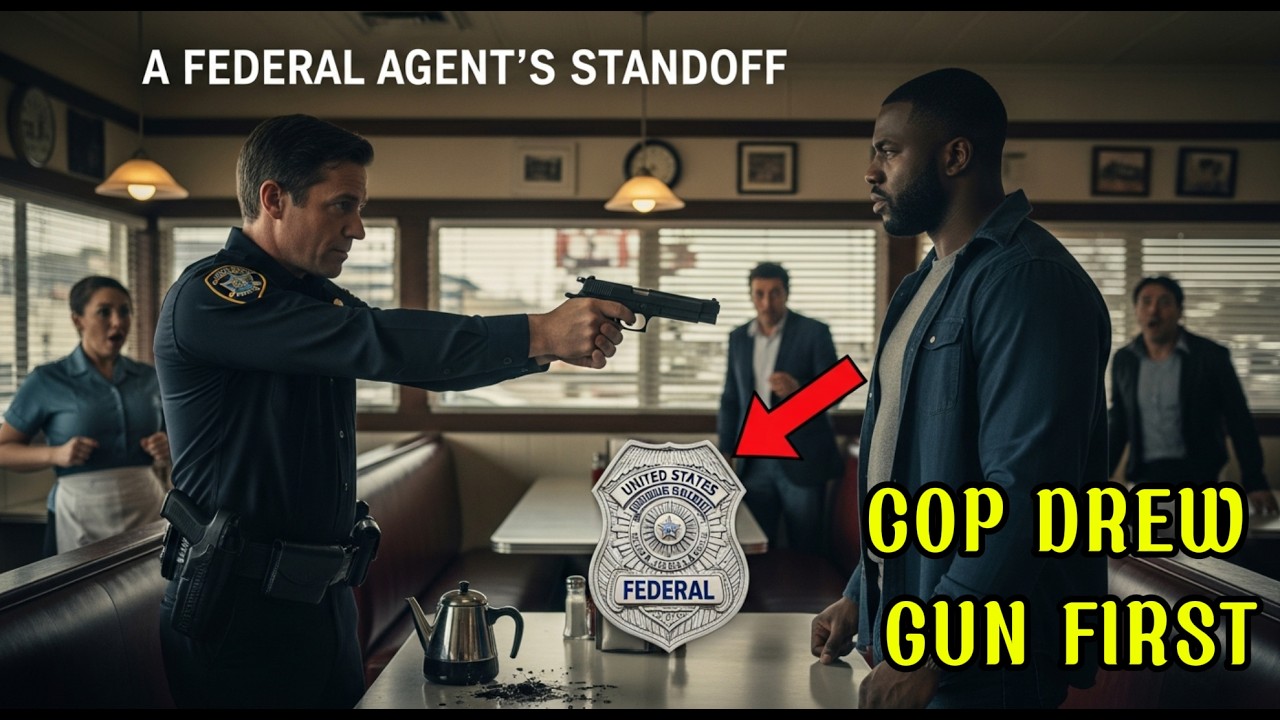 Cop Pulls Gun At Black Man, Laughs at His USSS Badge - Minutes Later, He's in Cuffs...!