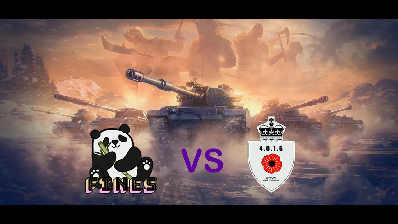 Clan Wars | [FINES] vs [HIWAY] | World of Tanks | War Gods event