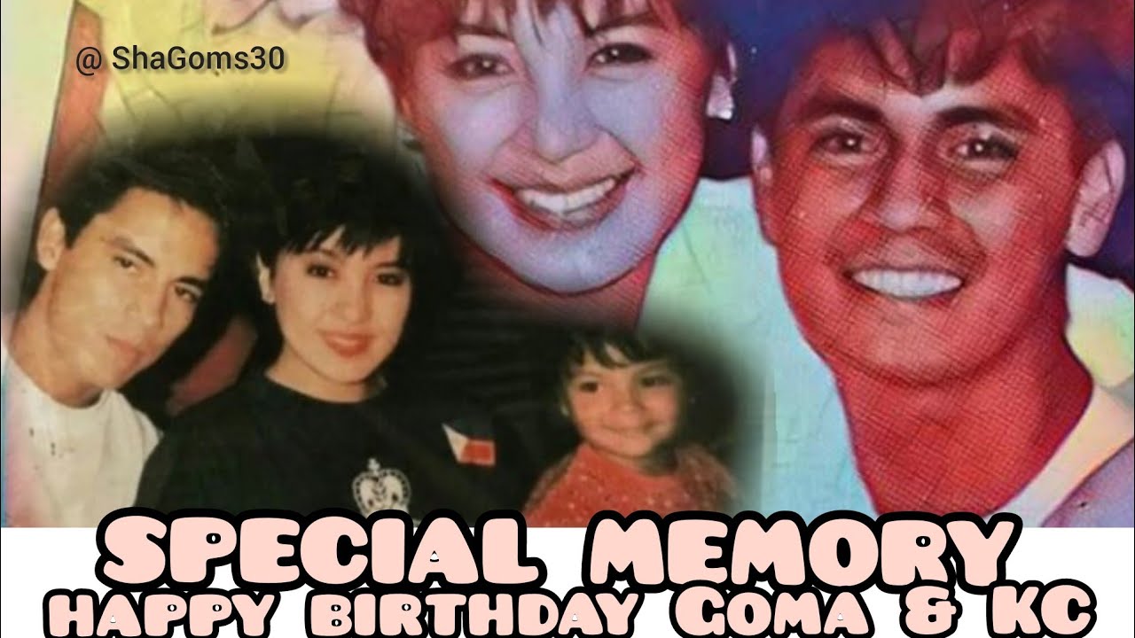 HAPPY BIRTHDAY Richard Gomez & KC Concepcion! Sharon Cuneta's special memory