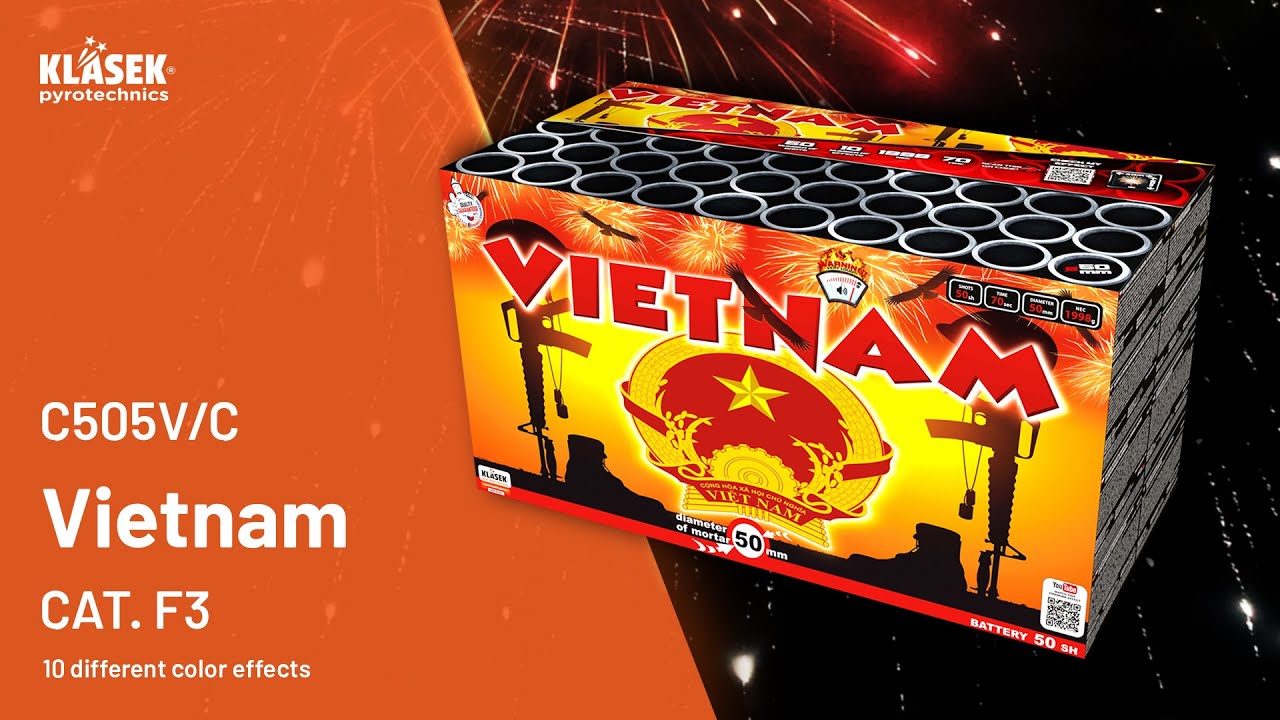 C505V/C Vietnam | Klasek pyrotechnics