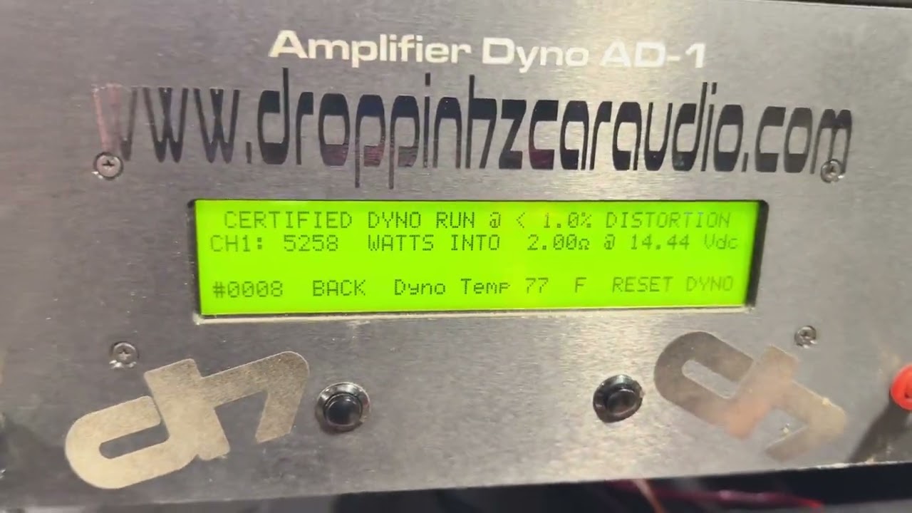 JP53 Amp Dyno Test &mdash; Down4Sound&rsquo;s 5300W Monster at 1&Omega; & 2&Omega;! Certified, Uncertified & Dynamic ⚡️