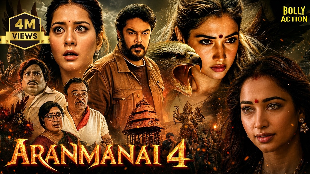 Aranmanai 4 | Hindi Dubbed Movies 2025 | Tamannaah Bhatia, Raashii Khanna, Yogi Babu | Hindi Movie