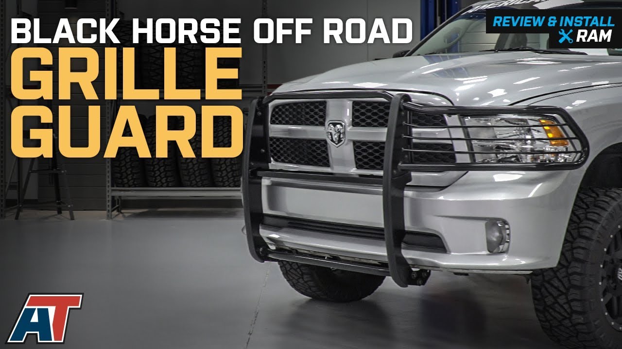 2009-2018 RAM 1500 Black Horse Off Road Grille Guard - Black Review & Install