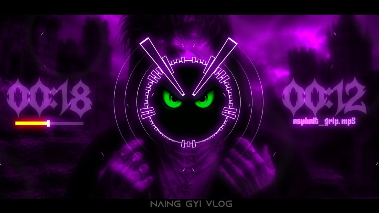 ULTRA SMOOTH Purple Visualizer 💜🔥 | Avee Player Template