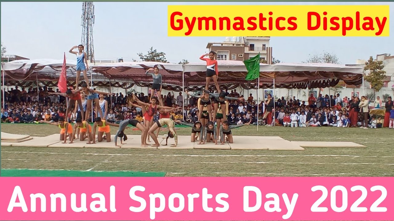 Annual Sports Day 2022 Gymnastics Display Saini Education Society Rohtak, Annual Sports Day #youtube