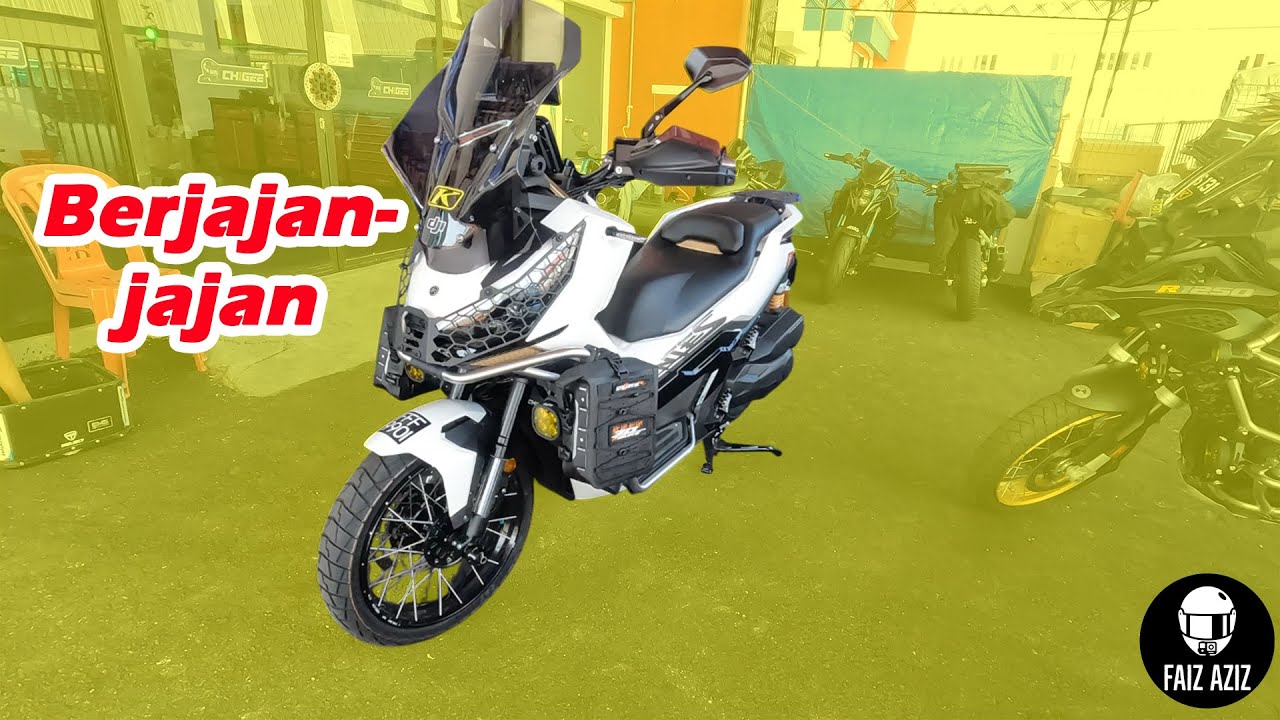 Zontes 368G Full Aksesori Smart Habis Vlog E636