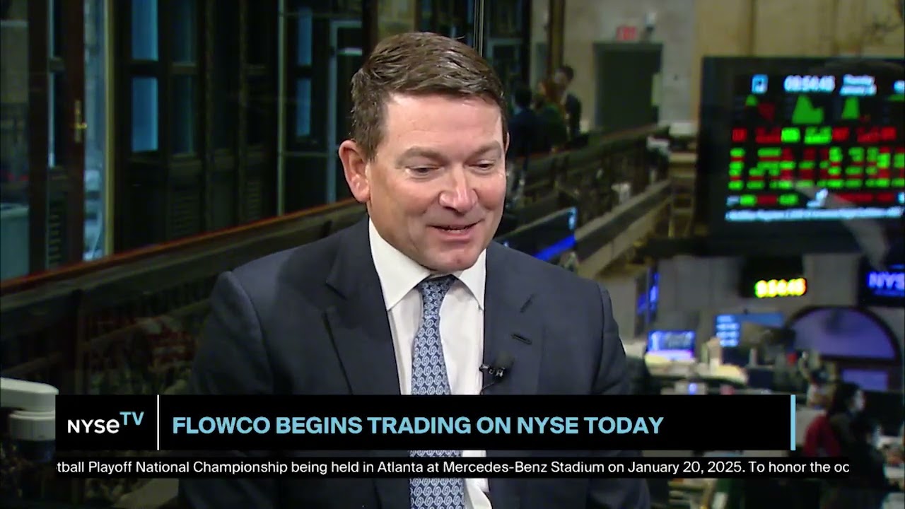 Joe Bob Edwards, CEO + President, Flowco Joins NYSE TV Live