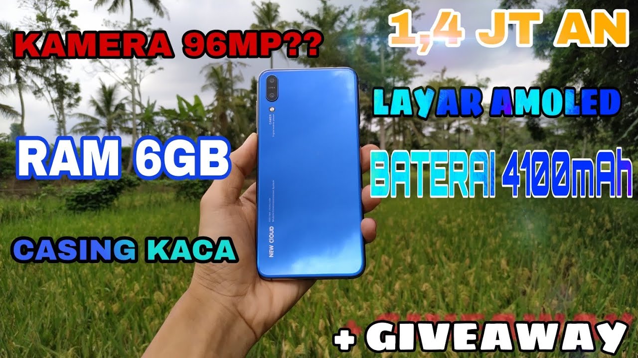 KAMERANYA 96MP?? RAM 6GB TERMURAH 🔥Layar AMOLED - UNBOXING NEW CLOUD