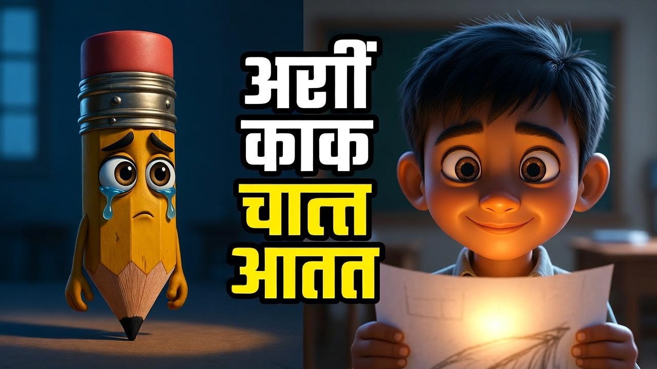 छोटू पेंसिल और बड़े सपने | Emotional Motivational Story in Hindi | Kids Story