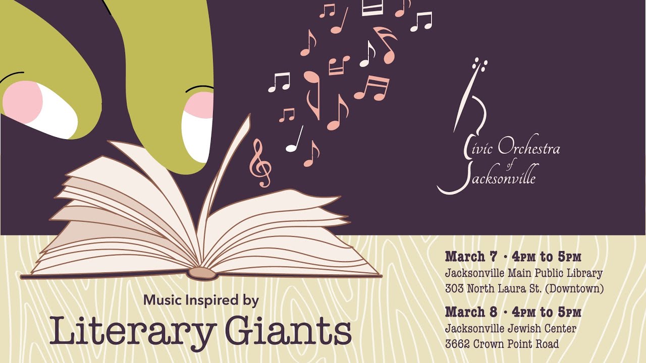 March 7, 2026 Music Inspired by Literary Giants