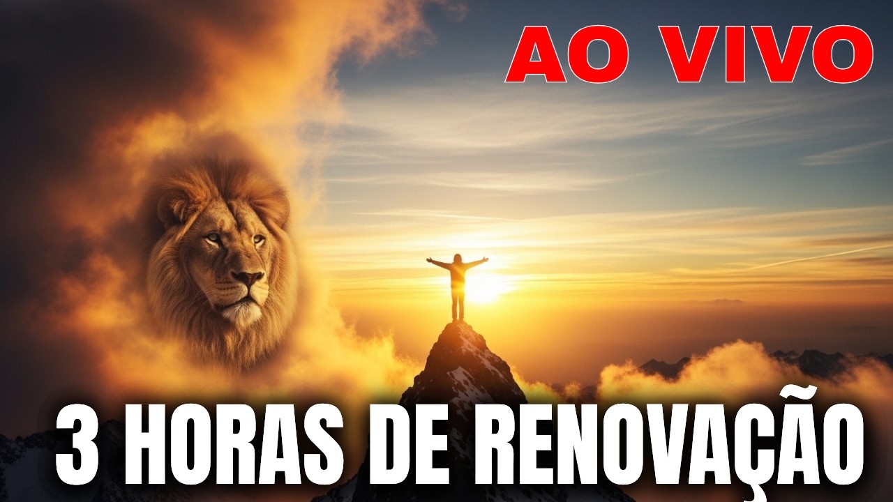 3 HORAS DE RENOVAÇÃO: Louvores para quem precisa de forças e paz hoje 🕊️🔥