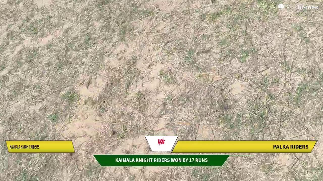 Palka Riders vs Kaimala Knight Riders live cricket match | Ramgarh Premier League (RPL) Season 4 li