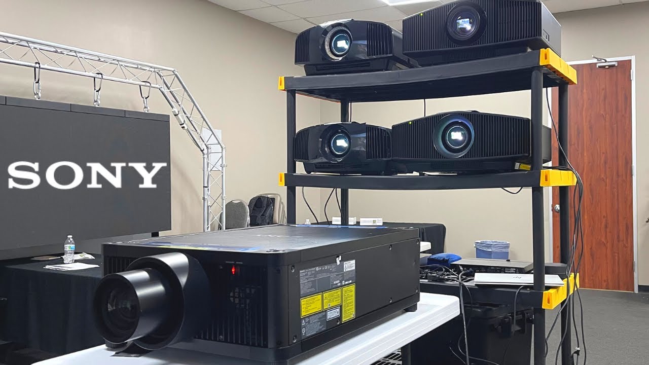 SONY VPL-GTZ380 4K SXRD 10,000 Lumen Laser Projector - It's Glorious!!