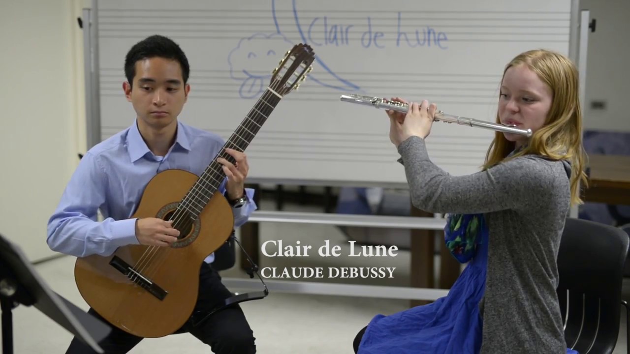 Clair de Lune by Claude Debussy (flute and guitar arr.)