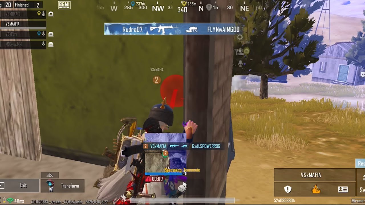 1v4 Godlike💛|| Tournament Highlights || VSxMAFIA||#bgmi 