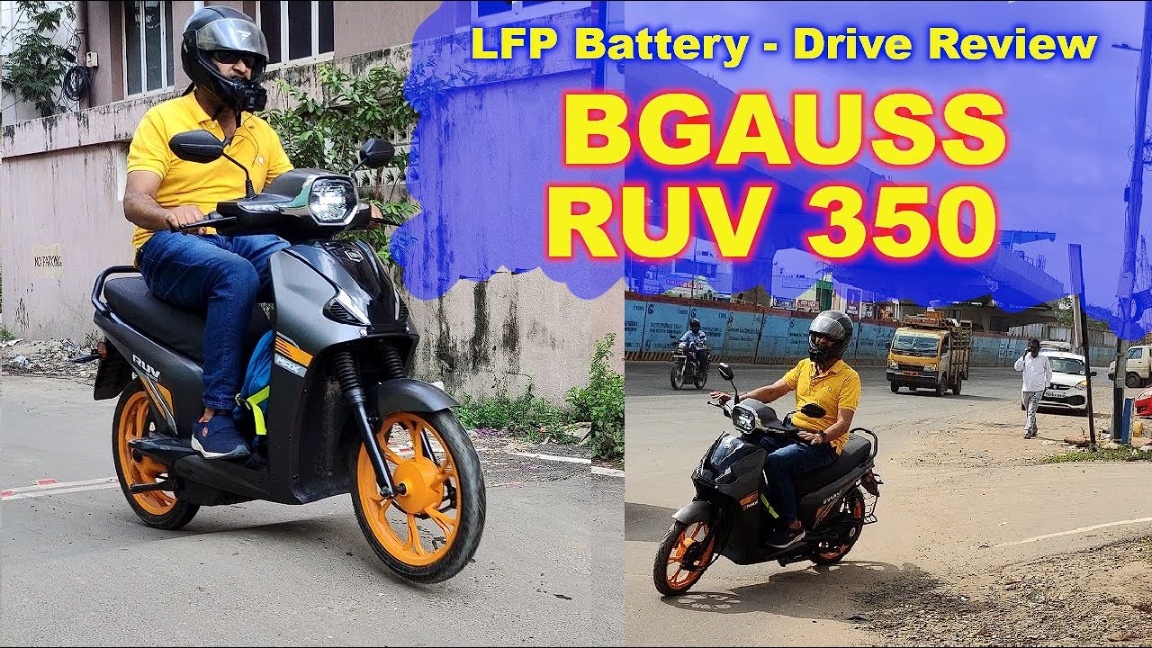 LFP BATTERY SCOOTER BGAUSS RUV 350 REVIEW IN TAMIL - DECEMBER OFFER