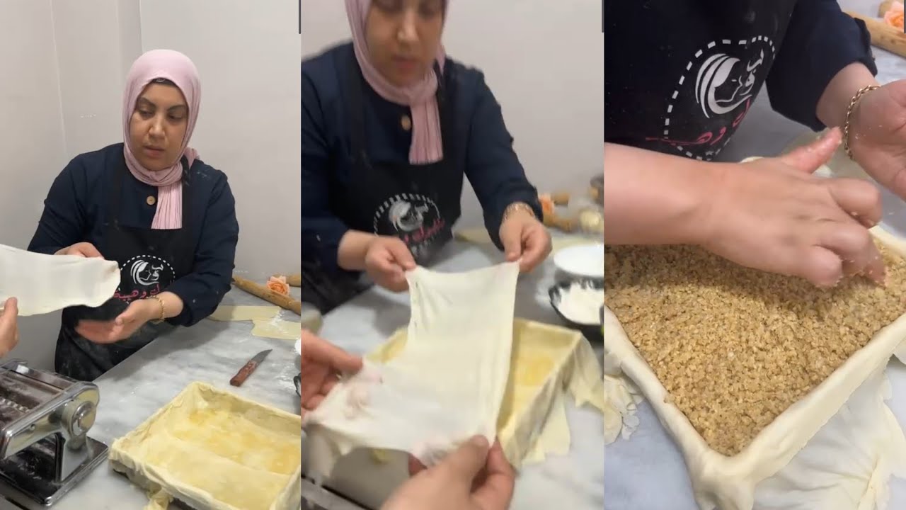 البقلاوة الجزائرية للعيد 2024 مع شاف بهلول وهيبة ❤️
