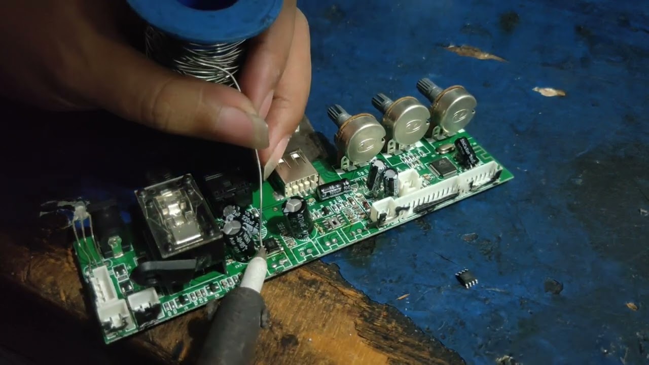 perbaikan cara memasang ic ht8693sp