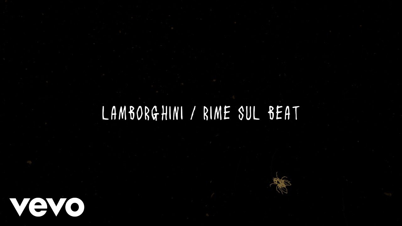 Fabri Fibra - Lamborghini / Rime Sul Beat (Lyric Video)