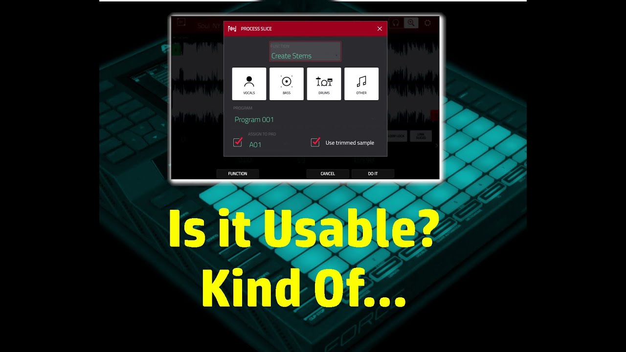 Разделение стеблей в Akai Force — можно ли его вообще использовать?